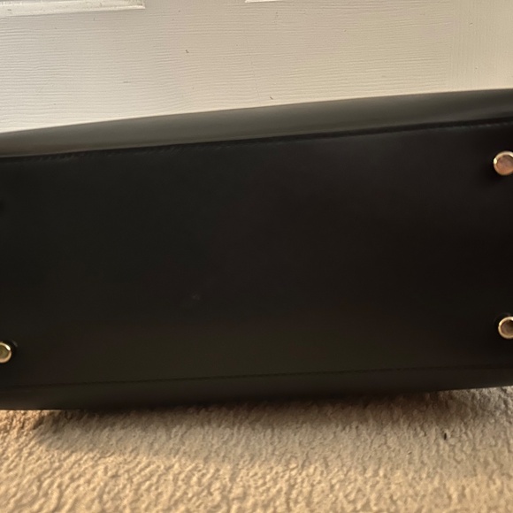 SOLD ON FACEBOOK - Kate Spade black velvet dome satchel - Picture 5 of 8